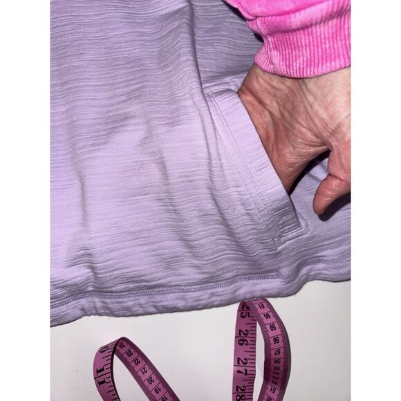 Talbots Slub Terry Pullover Sweatshirt Colorblock Raglan UPF Stretch Gym Large - Picture 14 of 15